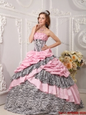 Pretty Ball Gown Multi Color Quinceanera Gowns with Beading