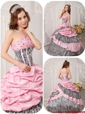 Pretty Ball Gown Multi Color Quinceanera Gowns with Beading