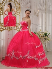 Wholesale Ball Gown Sweetheart Appliques Quinceanera Dresses