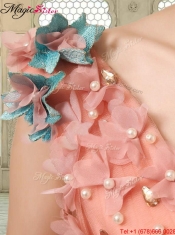 Hot Sale V Neck Discount Quinceanera Dresses with Appliques and Beading