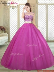 Modern Discount Quinceanera Dresses with Belt and Appliques