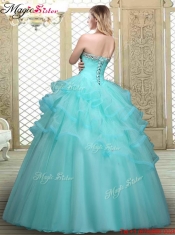 Perfect Sweetheart Discount Quinceanera Dresses with Beading and Ruffles