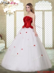 Popular A Line Strapless 2016 Quinceanera Dresses Quinceanera Dresses with Ruffles