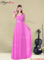 Beautiful Empire Ruching Dama Dresses for Spring