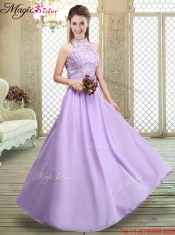 Sexy Empire Lavender 2016 Prom Dresses