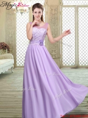 Sexy Empire Lavender 2016 Prom Dresses
