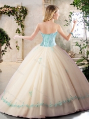 2016 Beautiful Sweetheart Quinceanera Dresses with Appliques