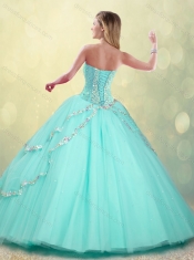 2016 Best Sweetheart Beading Quinceanera Dresses for Spring