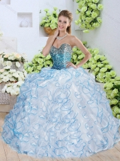 2016 Best Sweetheart Quinceanera Dresses with Sequins and Ruffles