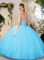 2016 Modern Beading Quinceanera Gowns with Sweetheart