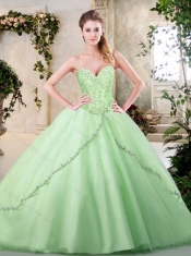 2016 New Styles Ball Gown Sweet 16 Dresses with Appliques