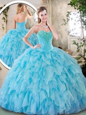 2016 New Styles Sweetheart Beading Quinceanera Dresses for 2016