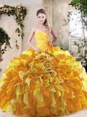 2016 New Styles Sweetheart Quinceanera Dresses with Zipper Up
