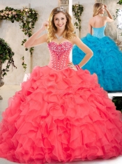 Beautiful Beading and Ruffles Sweet 16 Dresses for 2016