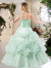 Best A Line Quinceanera Dresses with Hand Made Flowers