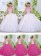 Best Ball Gown Sweetheart Quinceanera Dresses with Beading