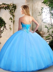 Pretty Ball Gown Sweetheart Beading Quinceanera Dresses