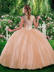 Beautiful Ball Gown Beading Sweet 16 Dresses for Fall