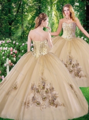Perfect Ball Gown Beading Quinceanera Dresses with for all