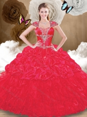 Best Sweetheart Fuchsia Sweet 16 Gowns with Pick Ups