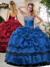 Classical Ball Gown Beading and Pick Ups Sweet 16 Dresses