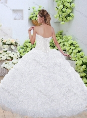 Fashionable Ball Gown Beading and Ruffles Quinceanera Dresses