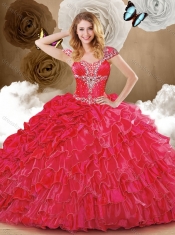 Gorgeous Sweetheart Quinceanera Dresses with Beading and Ruffles