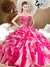 New Arrivals Sweetheart Multi Color Quinceanera Gowns with Ruffles