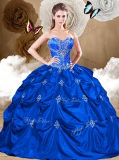 Perfect Sweetheart Quinceanera Gowns with Appliques and Pick Ups Perfect Sweetheart Quinceanera Gowns with Appliques and Pick Ups