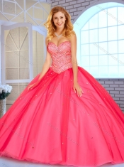 Super Hot Sweetheart Ball Gown Sweet 16 Gowns with Beading