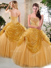 The Most Popular Floor Length Quinceanera Dresses with Beading and Paillette for Fall 228.85