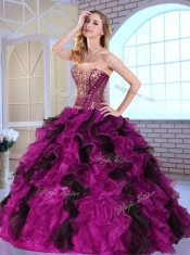 Top Selling Ball Gown Sweet 16 Dresses with Appliques and Ruffles