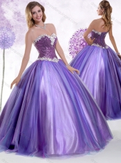 Top Selling Ball Gown Sweet 16 Dresses with Beading and Sequins