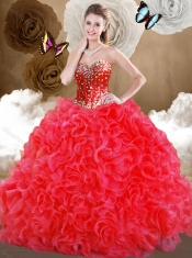 Top Selling Sweetheart Sweet 16 Dresses with Beading and Ruffles