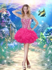 Pretty Ball Gown Sweetheart Detachable Quinceanera Dresses with Beading