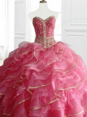 Beautiful Ball Gown Quinceanera Dresses with Beading and Ruffles