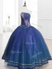 Beautiful Ball Gown Strapless Organza Quinceanera Dresses with Beading