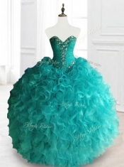 Beautiful Ball Gown Sweetheart Quinceanera Dresses with Beading