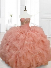 Beautiful  Ball Gown Sweetheart Quinceanera Dresses with Beading
