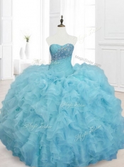Beautiful Sweet 15 Dresses with Beading and Ruffles
