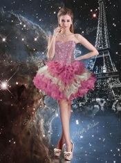 Gorgeous Ball Gown Sweetheart Detachable Sweet 16 Dresses for Fall