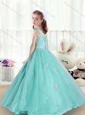Beautiful Straps Mini Quinceanera Dresses with Appliques and Beading