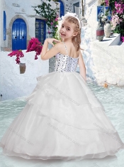 Beautiful Ball Gown Little Girl Pageant Dresses with Beading and Ruffles