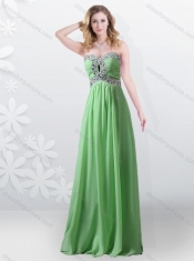 2016 Beautiful Empire Sweetheart Beading Prom Dresses