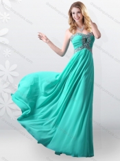 2016 Beautiful Empire Sweetheart Beading Prom Dresses
