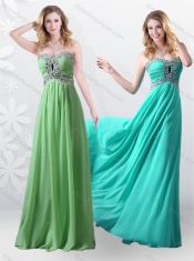 2016 Beautiful Empire Sweetheart Beading Prom Dresses