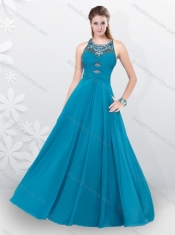 2016 Cheap Empire Criss Cross Beading Dama Dress