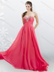 2016  Perfect Empire Sweetheart Beading Prom Gowns