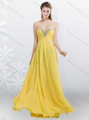 2016  Perfect Empire Sweetheart Beading Prom Gowns