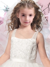 New Arrival Square Applique Mini Quinceanera Dresses with Ankle Length